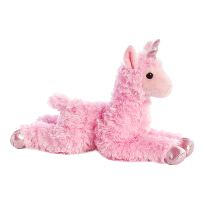Amara's Enchanted Forest AEF shopAEF Amaras Aurora World Flopsie Pink Llamacorn llama unicorn fluffy kids little big girl tween teen toy stuffed animal