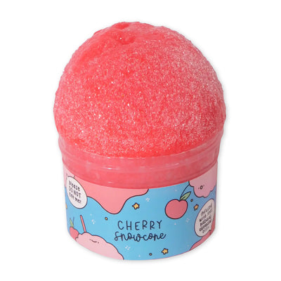 Amara's Enchanted Forest AEF shopaef Sonria Stress Anxiety PTSD Relieving Relief Slime Cherry Snowcone Snow-cone Snow Cone Glitter Red Lemon Essential Oil Oils Wellness Adults Kids Pre Teens College Little Big Girls Girl Boy Boys