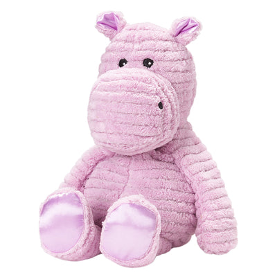 Amara's Enchanted Forest AEF shopAEF Warmies Microwavable Warming Pink Purple Lavender Hippo 12 inch 12" Plush Toy Plushie Wellness Therapy Therapeutic Anxiety Stress Reducing Sleep Aid Cooling Ice Pack Kids Boys Girls All Ages Baby Babies Toddler Toddlers Infant Infants Gift Gifts