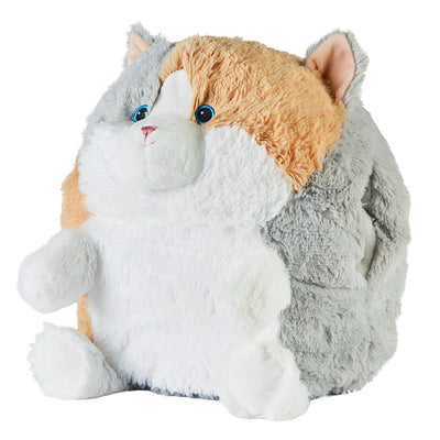 Amara's Enchanted Forest AEF shopAEF Warmies Microwavable Warming Supersized Supersize Cat Kitty 16 inch 16" Plush Toy Hand Warmer Plushie Wellness Therapy Therapeutic Anxiety Stress Reducing Sleep Aid Cooling Ice Pack Kids All Ages Toddle Infant Preteen Teens