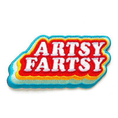 Amara's Enchanted Forest AEF shopAEF Amaras Smarty Pants Paper Co Company Artsy Fartsy Patch patches rainbow neon 90s nostalgic girls kids womens fashion style