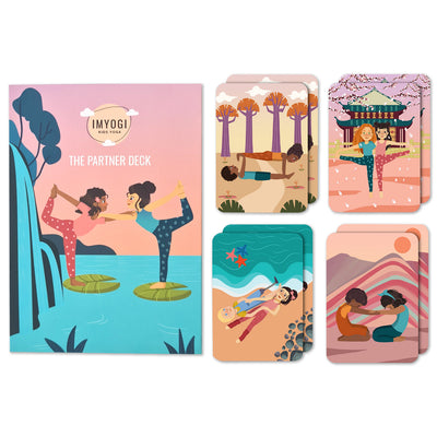 Amara's Enchanted Forest AEF shopAEF Amaras shopaef Scoria Unicorn Kids Child Child's Kid's Kid Children Children's Yoga Partner Friend Cards Card Deck Guided