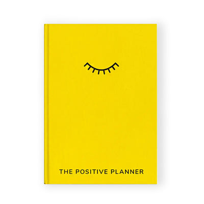 Amara's Enchanted Forest AEF shopAEF Amaras shopaef The Positive Planner Original Gratitude Journal Planner Yellow Adults Women Self Care selfcare self-care positive positivity affirmations meditation mindfulness anxiety calm focus mindful exercises