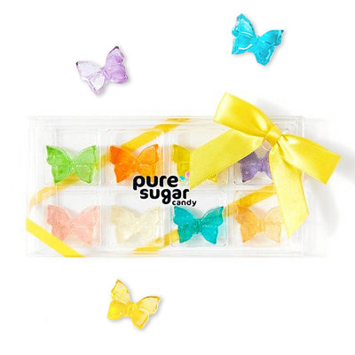 Amara's Enchanted Forest AEF shopAEF Amaras Pure Sugar Candy fancy gourmet handmade candies sweet sweets treat treats butterflies butterfly rainbow colorful multicolor